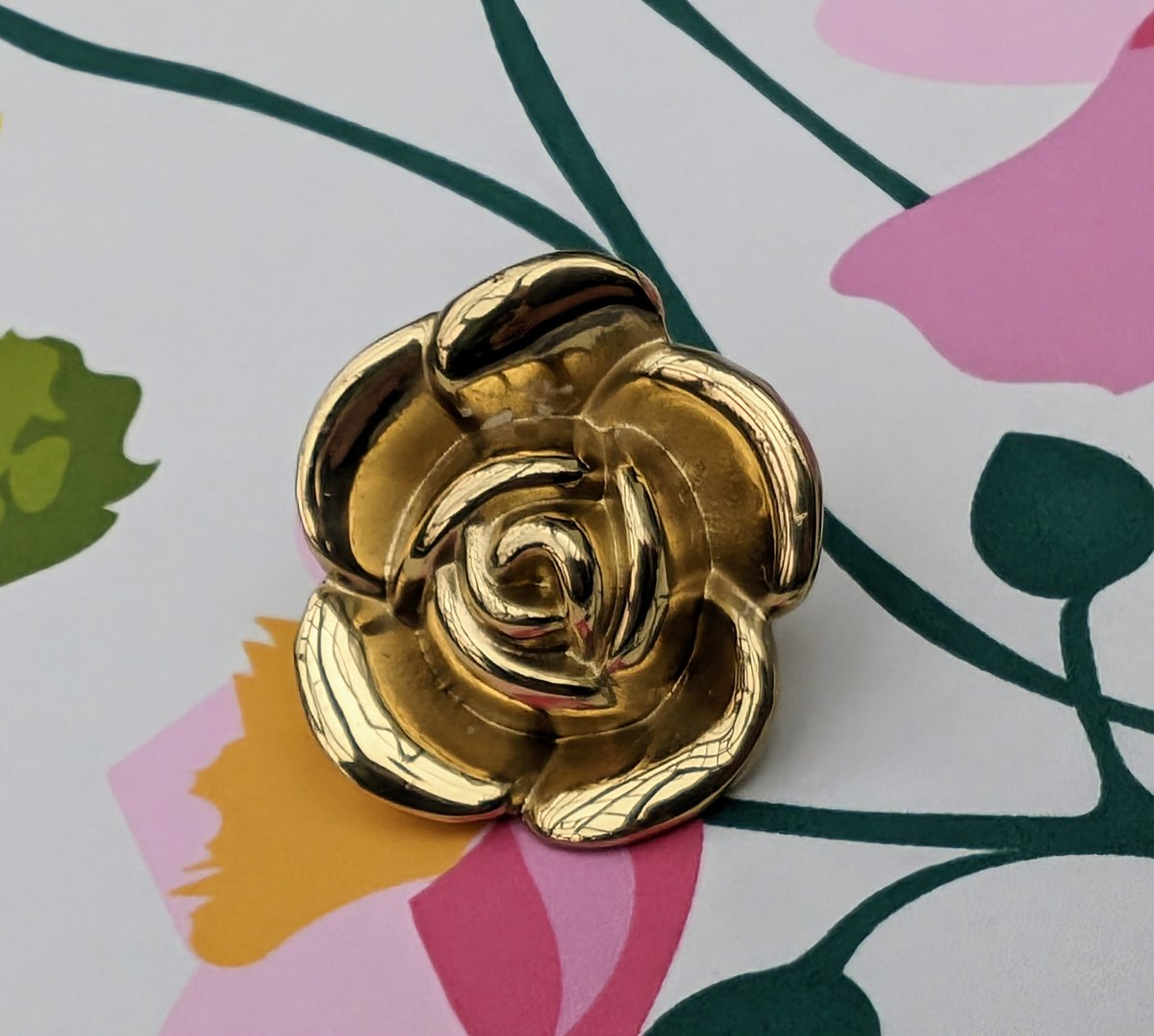 Gold brass rose door handle/Rose cabinet pull/Gold rose drawer knob/Flower shaped cabinet handle/Floral door knob/Brass furniture hardware