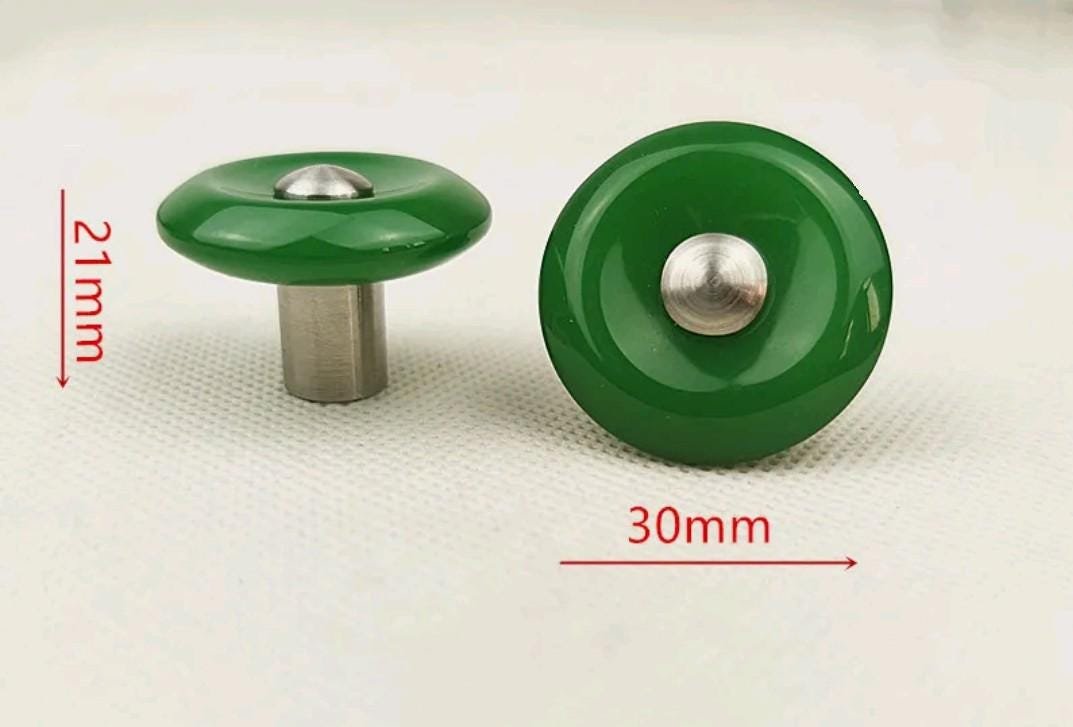 Round bright color resin drawer handles/Green, blue, red and yellow cabinet pull/Round resin door knob/Primary colour drawer knob/MCM