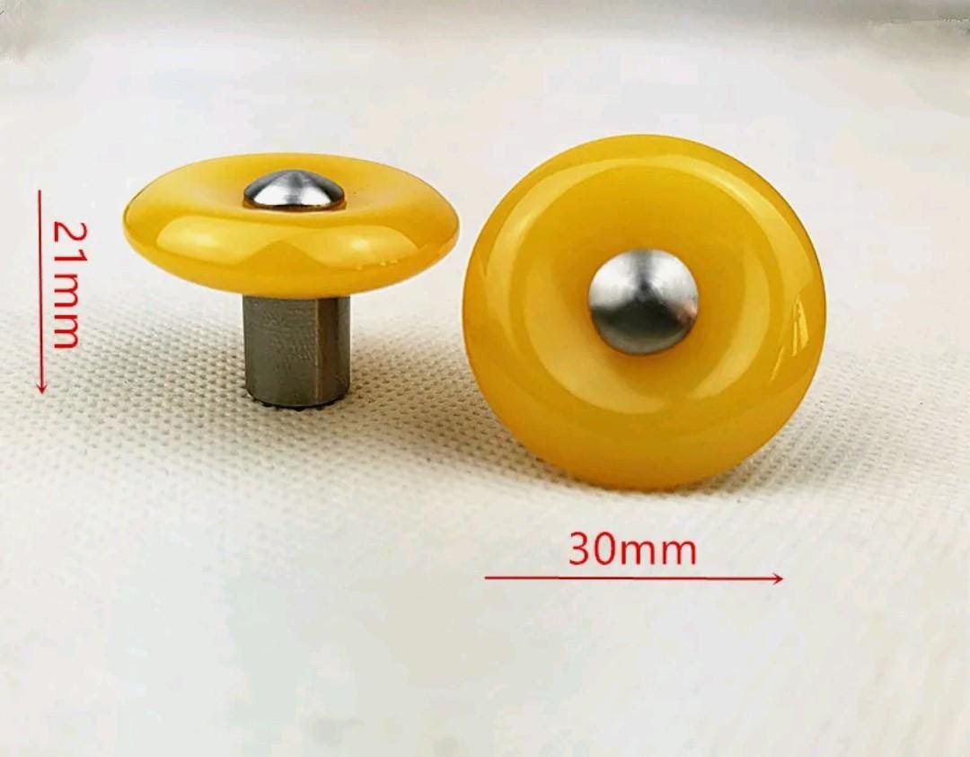 Round bright color resin drawer handles/Green, blue, red and yellow cabinet pull/Round resin door knob/Primary colour drawer knob/MCM