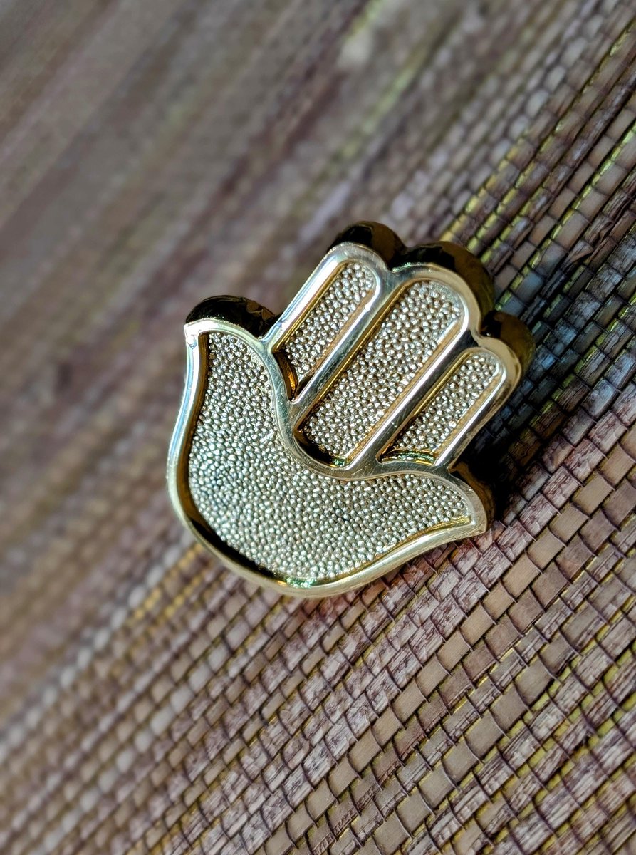 Mystic gold hand shaped door handle/Quirky brass cabinet pull/Gold Drawer Handle/Unique door Knob/ furniture hardware/Vanity cabinet handle