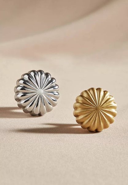 Round antique style gold or silver drawer pull/vintage style door knob/classic door handle for furniture hack/kitchen cabinet improvement