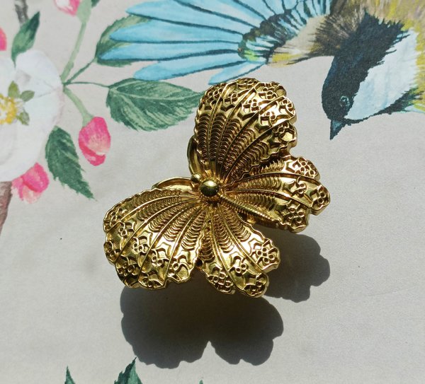 Gold Brass butterfly cabinet handle/Shiny gold butterfly cabinet pull/butterfly door handle/gold butterfly knob/Gold furniture hardware