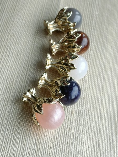 Flame design drawer pull/Dragon egg cabinet handle/Unusual hardware/Brass drawer knob/Luxury door handle/Fantasy themed hardware/Gold handle