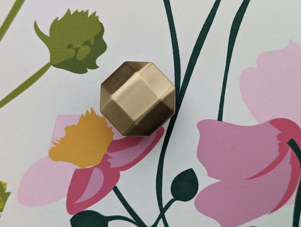 Classic style solid brass drawer knob/Geometric gold cabinet pull/Gold door knob/Gold drawer pull/furniture hardware/cabinet renovation